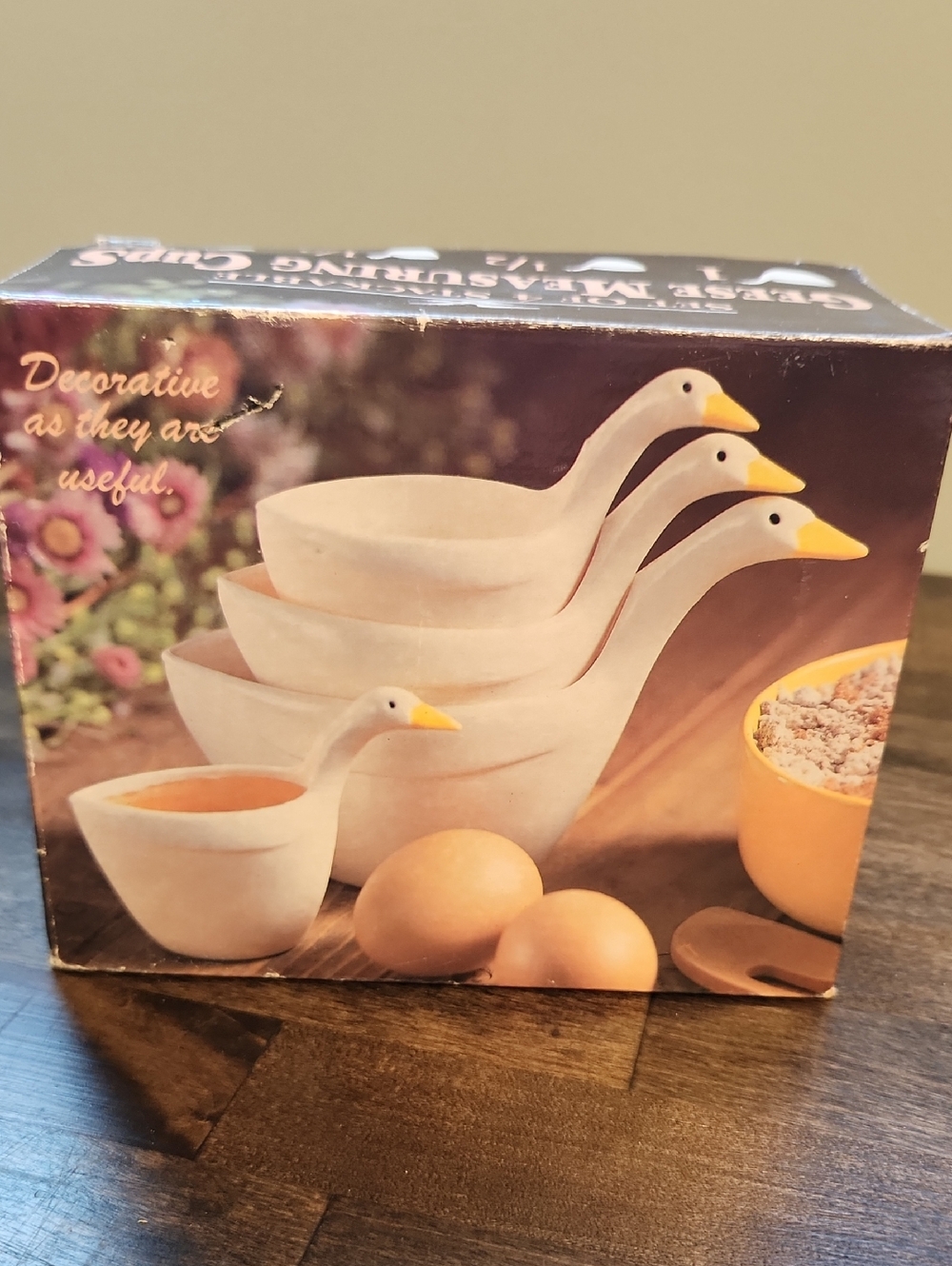 Vintage Stacking Goose Measuring Cups J.S.N.Y 1991